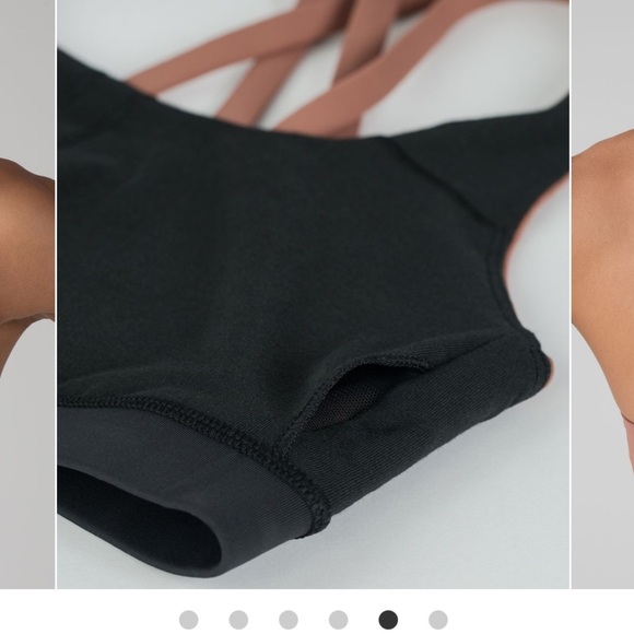 Lululemon Energy Bra Henna / Black - Picture 7 of 7